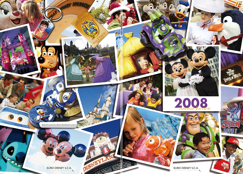 Rapport annuel 2008 Euro Disney SAS